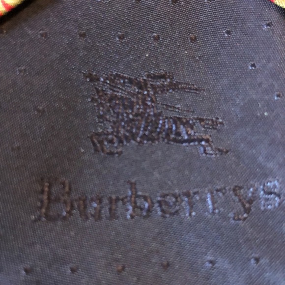 Vintage Deadstock BURBERRY’s of LONDON 100% Silk Tie Paisley Graphic Dot NEW - Picture 9 of 16